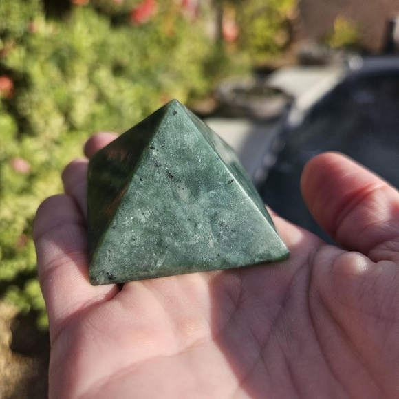 Artisan Jewelry - Jade Pyramid Crystal